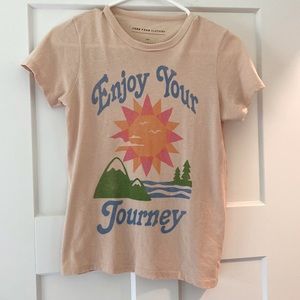 NWOT Junk Food Anthropologie Graphic shirt